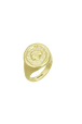 Golden Medals Sonia Rykiel ring Gold front view