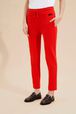 Women Sonia Rykiel logo Jogging Pants Red details view 1