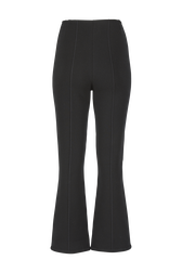 Pantalon maille milano femme Noir vue de dos
