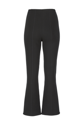Pantalon maille milano femme Noir vue de dos