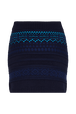 Mini Skirt Blue back view