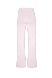 Women Viscose Trousers Baby pink back view
