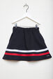 Girl Short Skirt Black front view