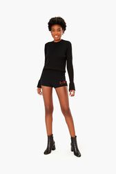 Shorty signature rykiel Noir vue de détail 2