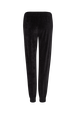 Pantalon de jogging en velours Noir vue de dos