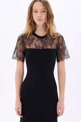 Robe en dentelle Noir vue de détail 1