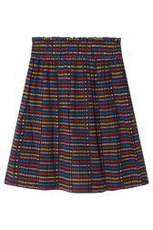 Jupe fille logo Sonia Rykiel Multico vue de dos