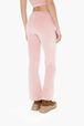 Pantalon flare velours rykiel Rose vue portée de dos
