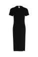 Robe longue en jersey Multico raye crea vue de dos
