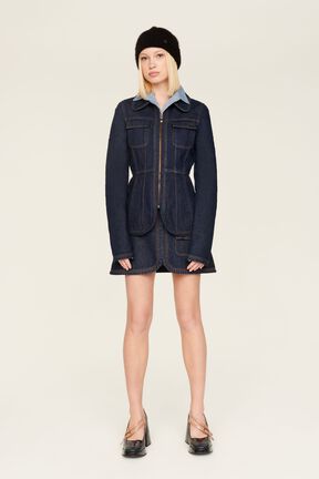 Veste jean femme Brut vue de détail 1