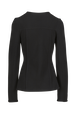 Veste maille milano femme Noir vue de dos