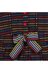 Sonia Rykiel Logo Girl Pants Overalls Multico details view 1