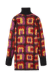 Robe courte col roulé Mai 68 femme Multico crea vue de dos