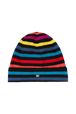 Bonnet laine Poor Boy rayé femme Multico raye rf vue de face