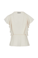 Blouse en mousseline Nude vue de dos