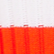 Cardigan rayé long à côtes col V à manches longues Rayures tangerine/blanc 
