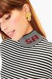 Multicolor Sailor Sweater White details view 2