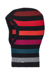 Cagoule rayée multicolore femme Multico raye vue de face