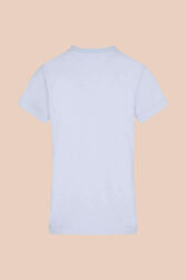 Women Sonia Rykiel logo T-shirt Baby blue back view