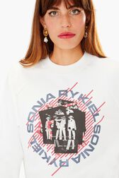 Sweatshirt sonia rykiel Blanc vue de détail 2