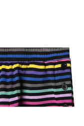 Short fille interlock rayé Multico vue de détail 1
