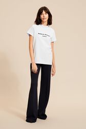 Women Sonia Rykiel logo T-shirt Baby blue details view 2