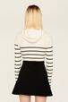 Women Milano Short Skirt Black back worn view