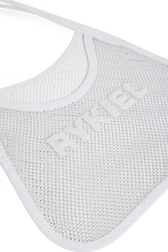 RYKIEL rhinestone mesh bag White details view 1