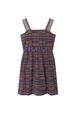 Robe à bretelles fille logo Sonia Rykiel Multico vue de dos