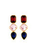 Earrings Superchromatic Rose Multico front view