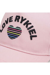 Cotton Girl Cap Pink details view 1