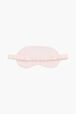 Women Velvet Night Mask Pink back view