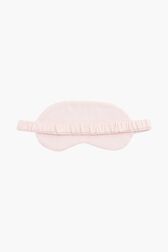 Masque de nuit velours femme Rose vue de dos