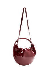 Domino Vinyl Bag Medium Claret back view