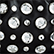 Sac Domino cuir cabochons strass femme Noir 