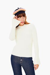 Wool Sweater Blanc vue de détail 1