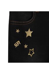 Pantalon jean Noir vue de détail 1