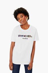 T-shirt rykiel Blanc vue de détail 1