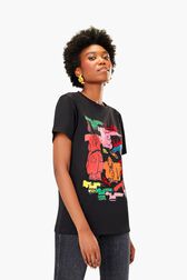 Sketch T-Shirt Black details view 2