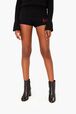 Shorty signature rykiel Noir vue portée de face