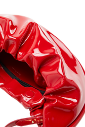 Domino Medium Vinyl Bag Red details view 3