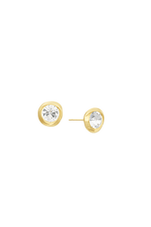 Puces d'oreilles Vintage Ribbon Cristal vue de dos