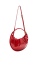 Domino Medium Vinyl Bag Red back view