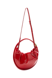 Domino Medium Vinyl Bag Red back view