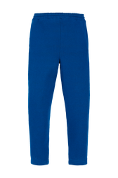 Women Cotton Jersey Jogging Prussian blue back view