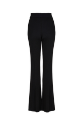 Pantalon taille haute Noir vue de dos