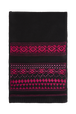 Echarpe longue Fuchsia vue de face
