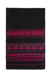 Echarpe longue Fuchsia vue de face