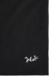 Cashmere Knit Long Scarf Black back view