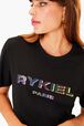 Rykiel T-Shirt Black details view 2